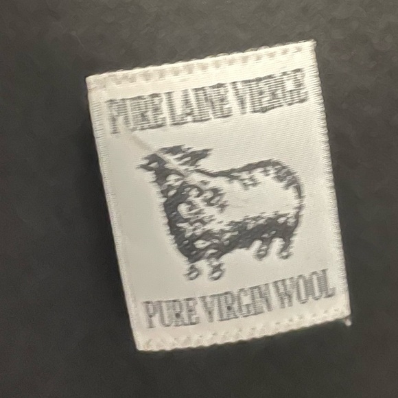 Vintage Fen-nelli Black 100% Wool Long Coat - Picture 5 of 10